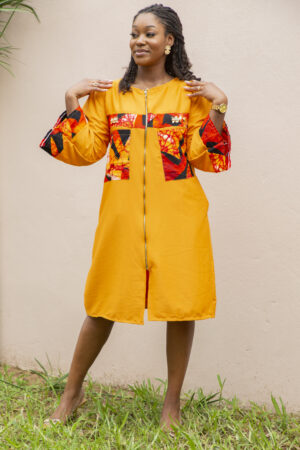 Robe-Manteau Zippée