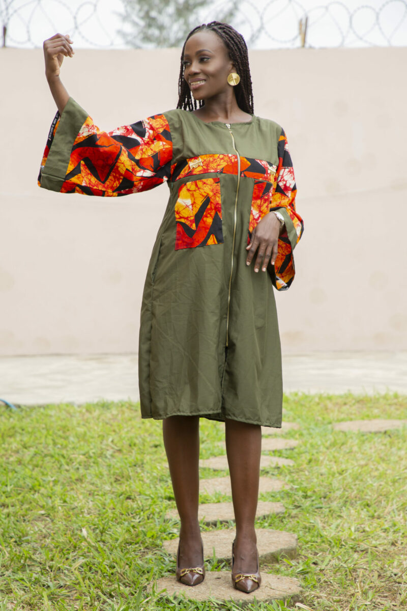 Robe-Manteau Zippée